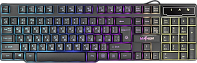 Клавіатура Defender Mayhem GK-360DL UA RGB Black (45362)