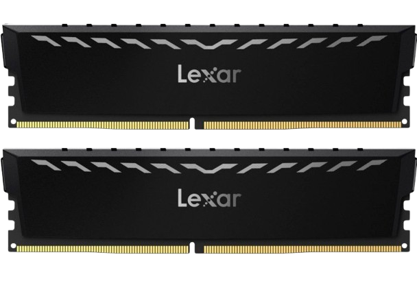 Оперативна пам'ять Lexar 16GB (2x8GB) DDR4 3600MHz Thor Black (LD4U08G36C18LG-RGD), фото 1