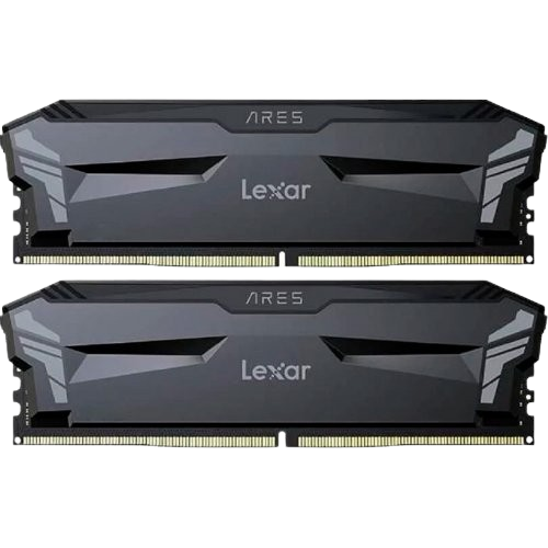 Оперативна пам'ять Lexar 16GB (2x8GB) DDR4 3600 MHz Ares Matt Black (LD4BU008G-R3600GD0A)