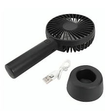 Ручний портативний вентилятор Portable Mini Fan X9 на акумуляторі з ручкою міні вентилятор USB, фото 5