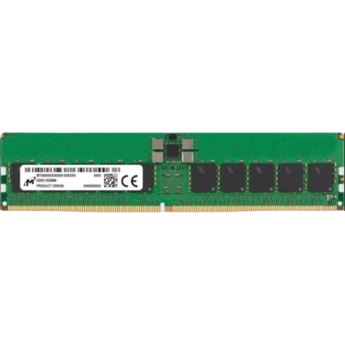 Серверна оперативна пам'ять Micron 32GB DDR5 5600MHz (MTC20F2085S1RC56BD1R)