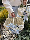 Набір декорованих корзин, фото 7