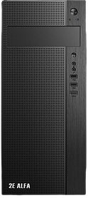Корпус 2E Alfa E185 Black (2E-E185)