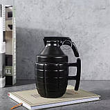 Чашка для чаю кави 280 мл з кришкою у формі гранати Granade Mug (LB-181363), фото 5