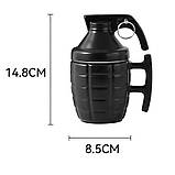 Чашка для чаю кави 280 мл з кришкою у формі гранати Granade Mug (LB-181363), фото 7