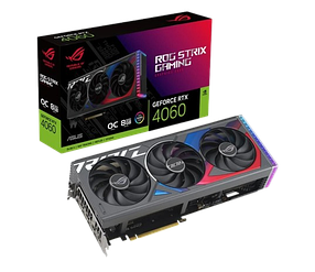 Відеокарта GeForce RTX 4060 8GB Asus ROG Strix OC (ROG-STRIX-RTX4060-O8G-GAMING)