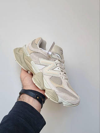 Жіночі Кросівки New Balance 9060 Cream Beige / Нью Беланс 9060 Кремові з Бежовим, фото 1