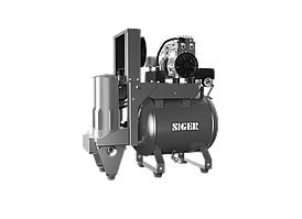 Компресор стоматологічний Siger SP075 антибактеріальний  з осушувачем