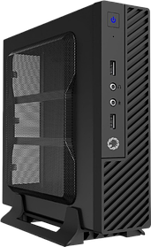 Корпус GameMax M100-M 60W Black (M100-M)