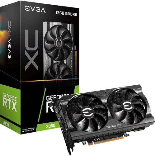 Відеокарта GeForce RTX 3060 12GB EVGA XC Gaming (12G-P5-3657-KR)