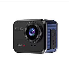 Водонепроникна екшн-камера VIRAN mini V8 4K60FPS з Wi-Fi, екраном 1,54" і дистанційним керуванням
