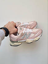 Жіночі Кросівки New Balance 9060 Pink Grey / Нью Беланс 9060 Рожеві з Сірим, фото 4