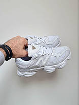 Жіночі Кросівки New Balance 9060 Triple White / Нью Беланс 9060 Трипл Білі, фото 5
