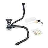 Кухонна мийка Valeso Handmade 58х43 PVD чорна під стільницю 3.0/0.8 5843, фото 7