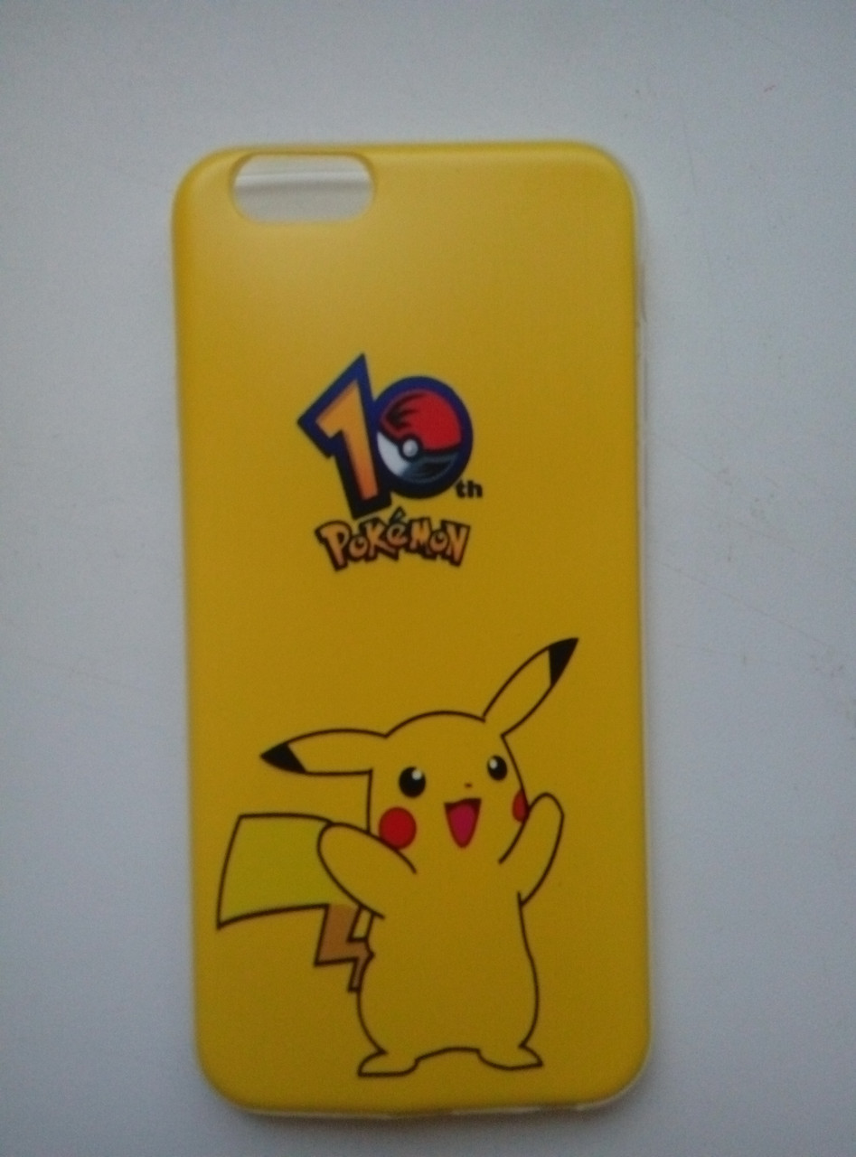 Чехол TPU для iPhone 6/6S Pokemon go - фото 1 - id-p462798980