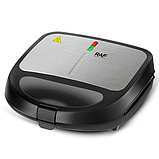 Мультимейкер (мультипекар) RAF R-541 850Вт зі змінними пластинами Сріблястий, фото 2