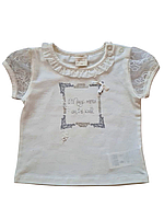 Футболка для дівчинки Ceremony by Wojcik 235844 молочний 74