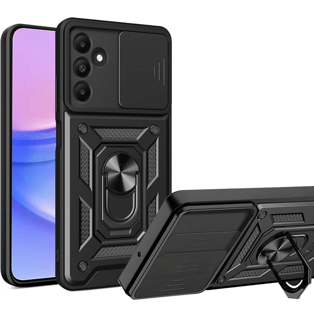 Ударостійкий чохол Camshield Serge Ring for Magnet для Samsung Galaxy S25 (SM-S931B), фото 1