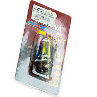 Лампа галоген Р15d-1 18, 18w (1 вус) хамелеон рожевий (блістер)