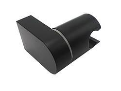 Тримач душової лійки MILLZ кутовий настінний чорний MRS-P-034