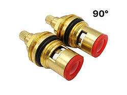 Комплект кранбукс MILLZ кут повороту 90° латунь MRS-P-055