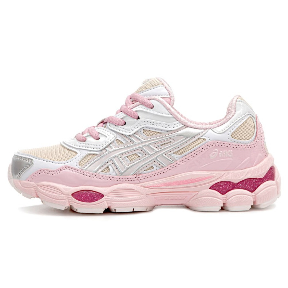 Жіночі кросівки Asics Gel-NYC Kicki Yang Zhang Pink Cream Pure Silver 1203A571-100 асікс гель нік рожеві