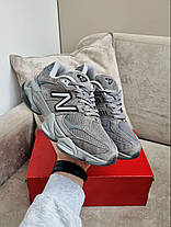 Кросівки New Balance 9060 Grey / Нью Беланс 9060 Сірі, фото 5