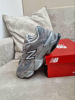 Кросівки New Balance 9060 Grey / Нью Беланс 9060 Сірі, фото 6