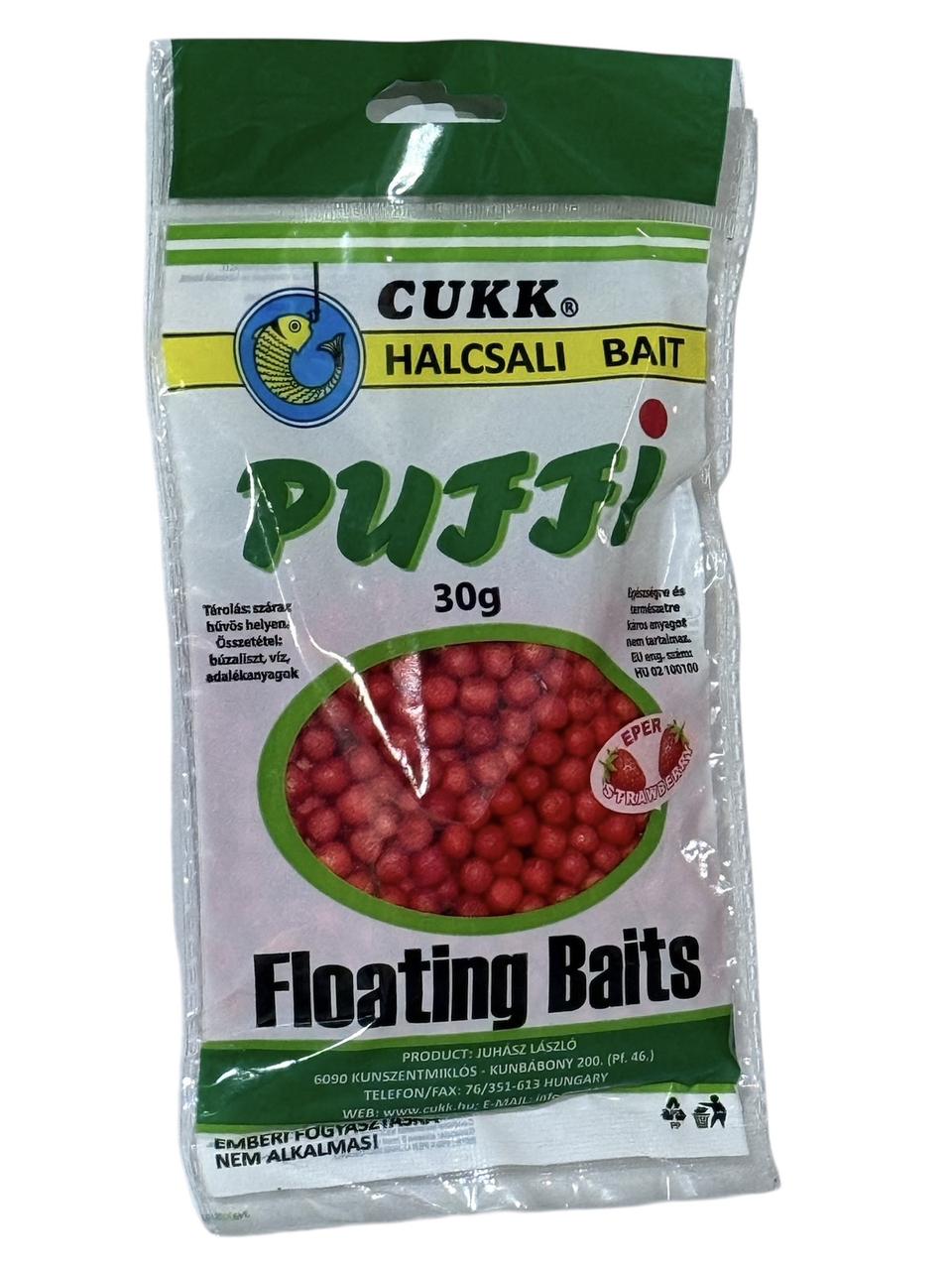 Повітряне тісто Cukk Puffi MINI Полуниця 30g