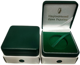 Футляр для інвестиційних та пам'ятних монет НБУ номіналом 10 гривень зі срібла