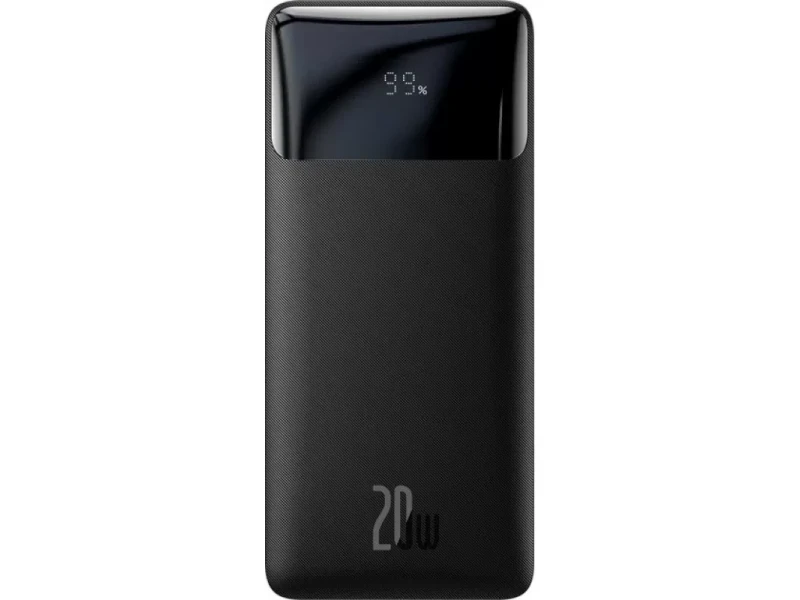 Зовнішній акумулятор (Power Bank) BASEUS Bipow Digital Display Powerbank 20W 30000mAh Black (PPDML-N01, PPBD050401)