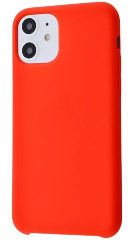 Чохол для iPhone 11 - Cиліконовий з мікрофіброю, Red (14)