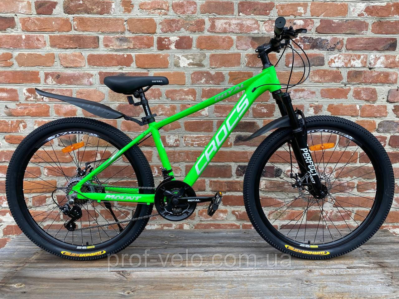 Велосипед Royal 26" CROCS зелений молот 2025