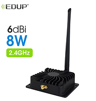 Підсилювач сигналу Wi-Fi 2.4 ГГц 8 Вт 802.11b EDUP 8Вт Чорний