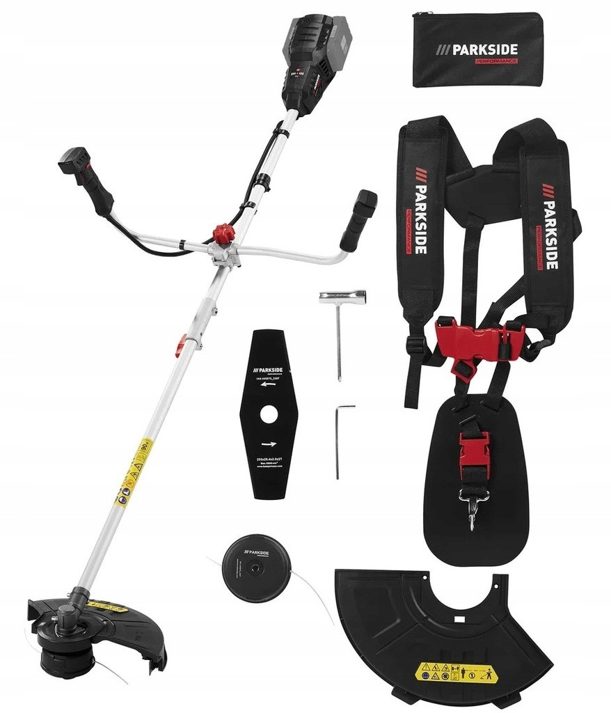 Акумуляторна мотокоса 2 в 1 PPFSA 40-Li B3, 2x Smart 4 Ah, фото 1