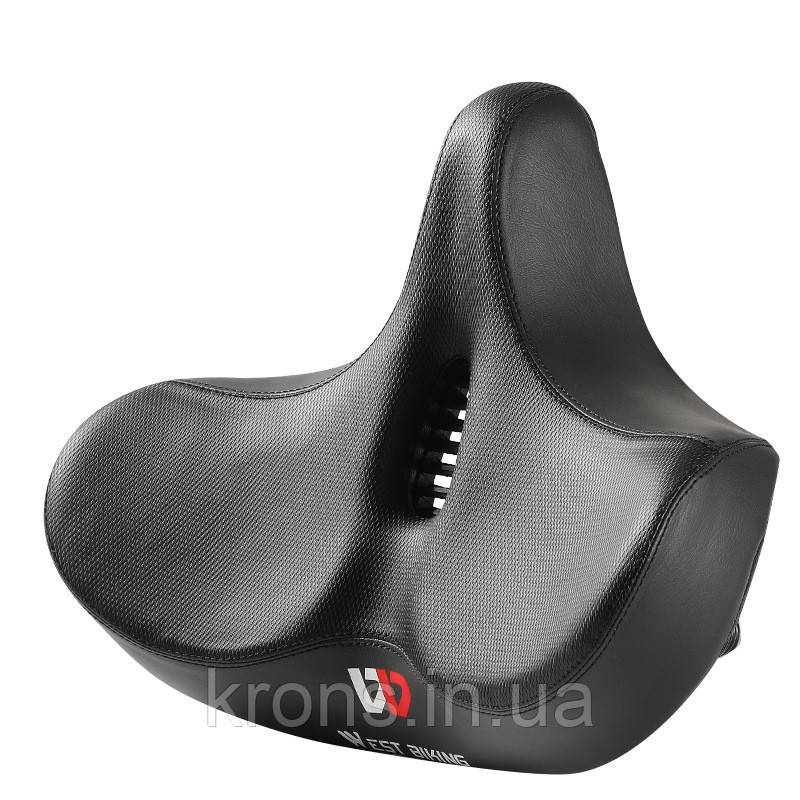 Сідло для велосипеда West Biking YP0801120 широке Black