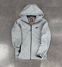 Кофта, зипка Nike Tech fleece з капюшоном