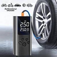 Автомобільний компресор від прикурювача Air pump model:A6 Чорний, електро насос для підкачування шин