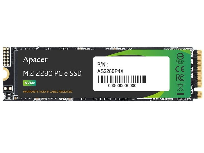 SSD накопичувач Apacer AS2280P4X 256 GB (AP256GAS2280P4X-1)