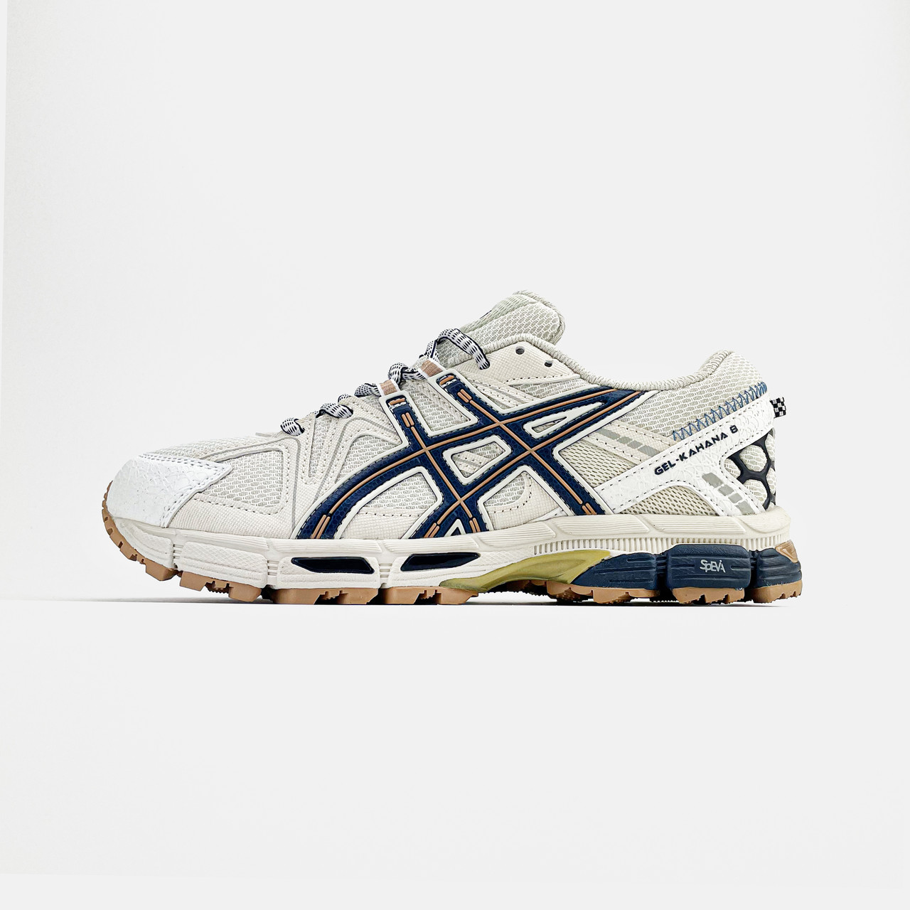 Кросівки Asics Gel-Kahana 8 Beige Blue / Асікс Гел-Кахана 8 Бежеві з Синім