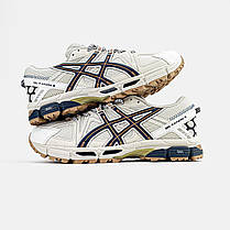 Кросівки Asics Gel-Kahana 8 Beige Blue / Асікс Гел-Кахана 8 Бежеві з Синім, фото 4