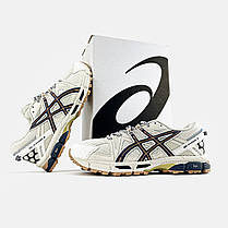 Кросівки Asics Gel-Kahana 8 Beige Blue / Асікс Гел-Кахана 8 Бежеві з Синім, фото 5