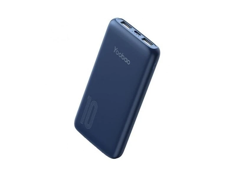 Зовнішній акумулятор (павербанк) Yoobao 1D 10000mAh 22.5W Blue