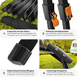 Великий туристичний стіл з сумкою 120х70 см. Bastian, чорний, фото 4