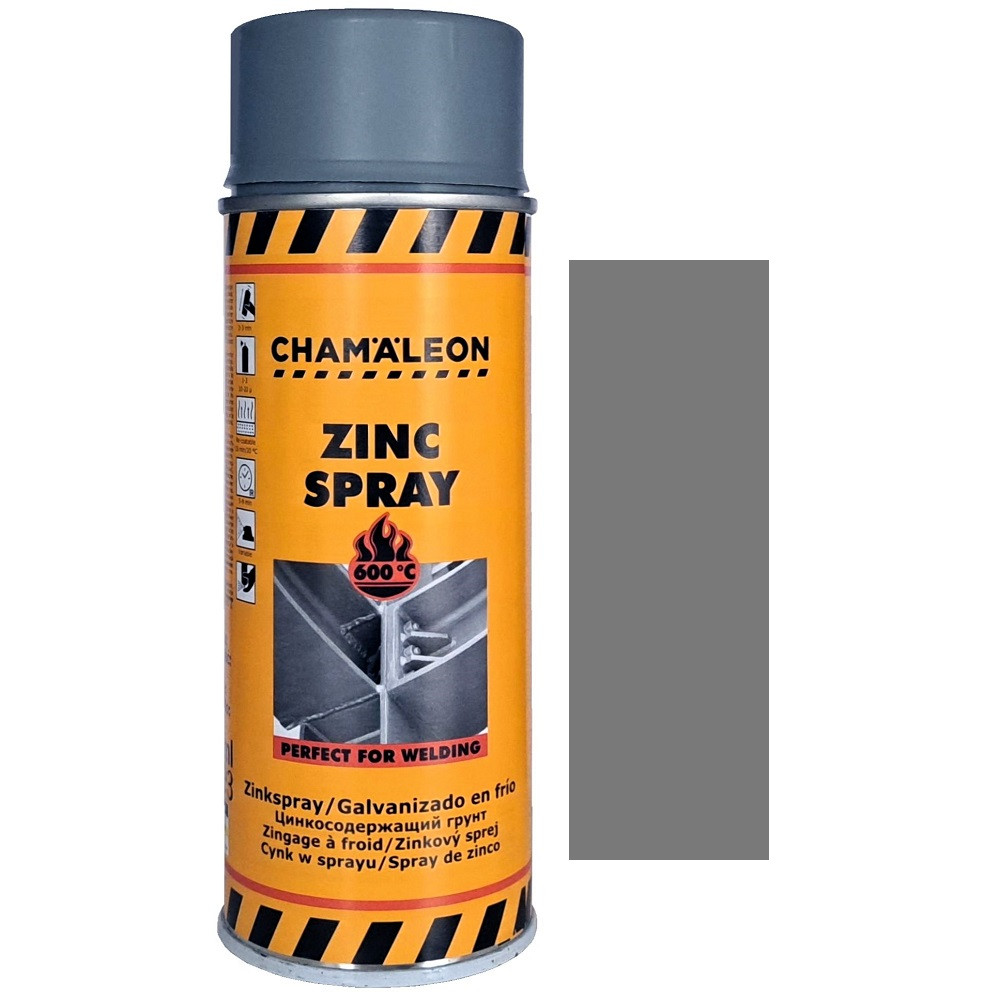 Цинковий ґрунт спрей темно-сірий Chameleon Zinc Spray 400мл