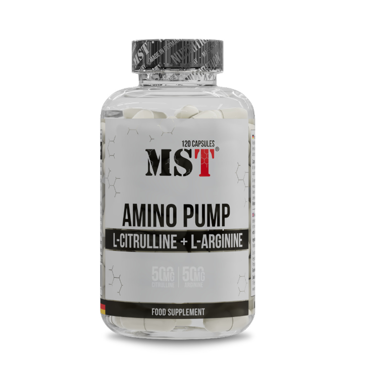 Передтренувальний комплекс Amino Pump MST 120 капсул, фото 1
