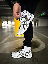 Кросівки Asics Gel-Kahana 8 White Black / Асікс Гел-Кахана 8 Білі з Чорним, фото 5