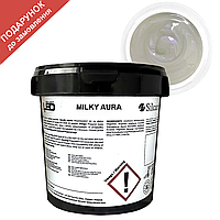 Молочний гель для нарощування Силкар Silcare LED Milky Aura 1 кг (HEMA/TPO free)