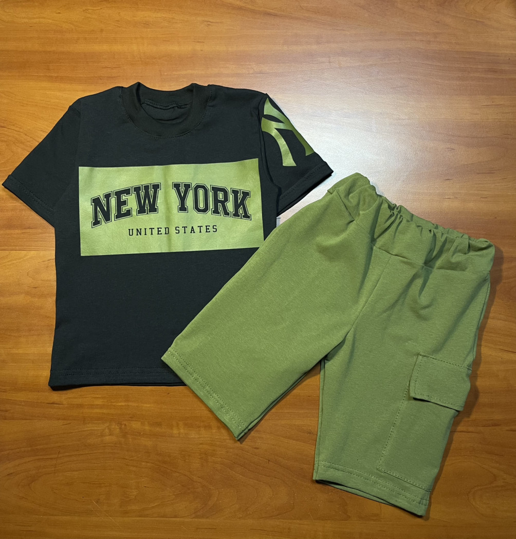 Дитячий літній костюм на хлопчика «New York»