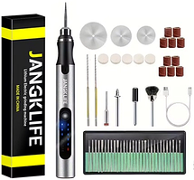 Гравірувальна ручка JangKlife E108 USB-C з набором насадок